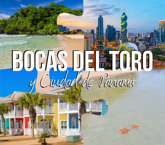 BOCAS DEL TORO Y PANAM - Salidas diarias con COPA AIRLINES hasta Octubre 2025 - 07 noches