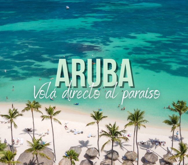 ARUBA - Vol directo con Aerlineas Argentinas - Salida 16 de Febrero 2026 