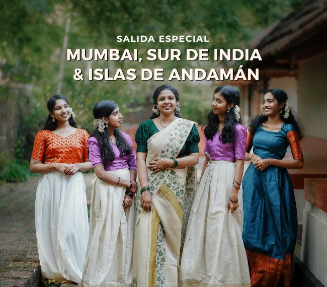 MUMBAI, SUR DE INDIA & ISLAS DE ANDAMN - Salida Especial - 04 de Marzo 2026