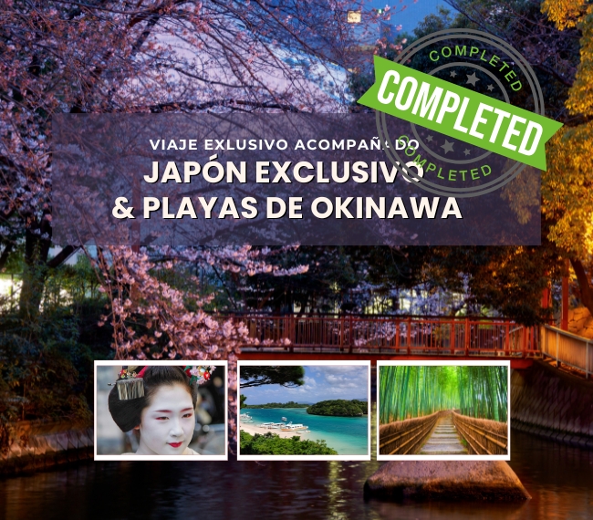 JAPN EXCLUSIVO & PLAYAS DE OKINAWA - Salida acompaada - 23 de Marzo 2026 - Temporada de Cerezos