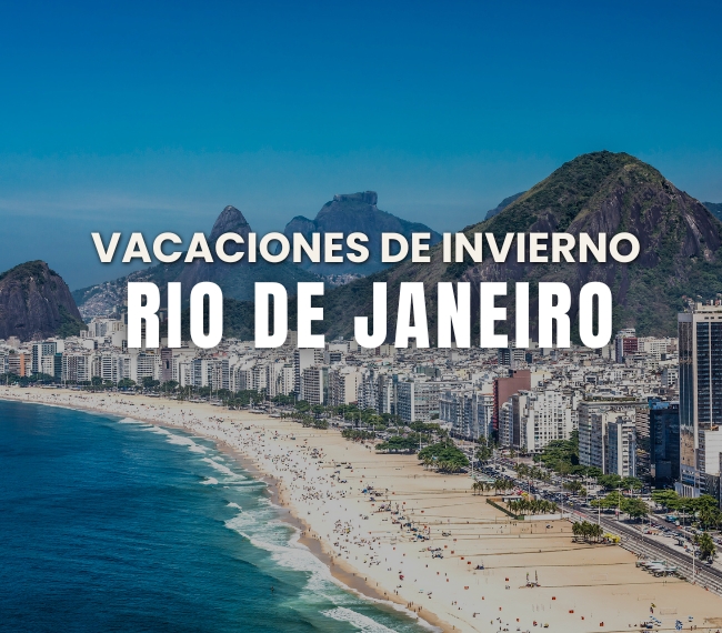RIO DE JANEIRO - Vacaciones de Invierno - Cupos Confirmados