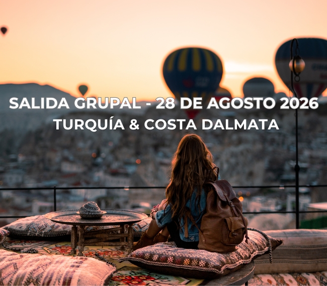 TURQU�A & COSTA D�LMATA  - SALIDA GRUPAL -  28 de Agosto 2026