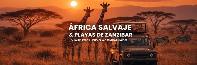 �frica Salvaje y Playas de Zanz�bar | Salida acompa�ada desde Argentina | 07 de Enero 2027